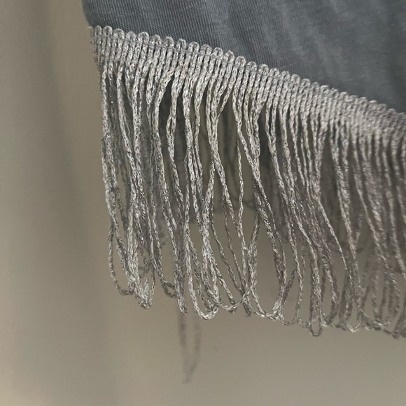 Size M Sculptor asymmetrical long sleeve top. - Picture 4 of 5